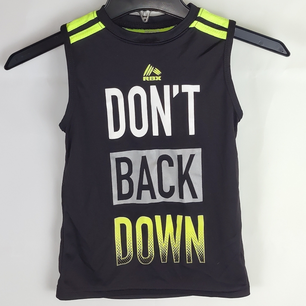 RBX Athletic Tank Top Boys 4 Kidcore Summer School Running Casual Loungewear